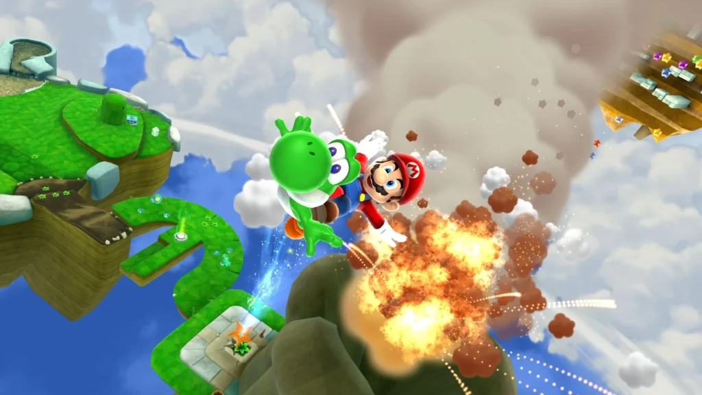Análisis Super Mario Galaxy 1 + 2 en Nintendo Switch - Yoshi