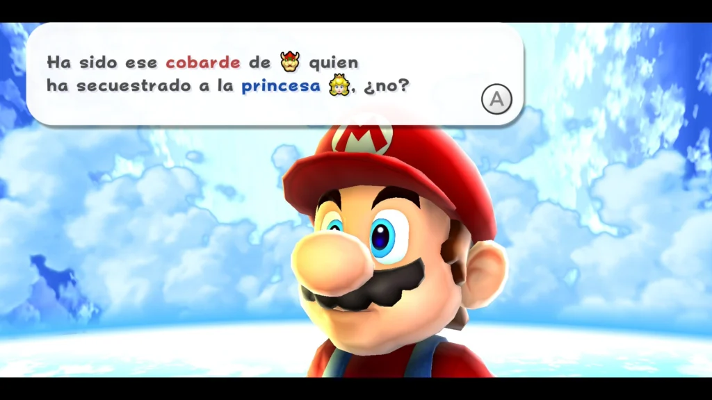 Análisis Super Mario Galaxy 1 + 2 en Nintendo Switch - cara rara