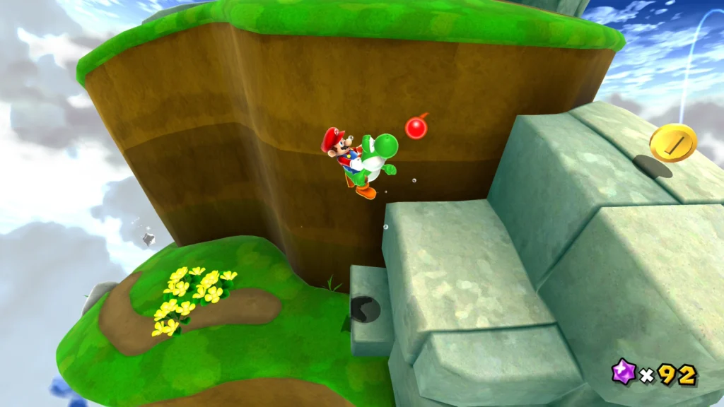 Análisis Super Mario Galaxy 1 + 2 en Nintendo Switch - yoshi