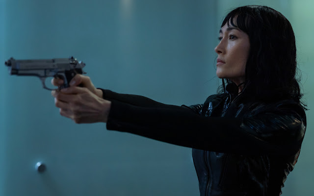 Maggie Q está impresionante en su papel. Crítica La protegida