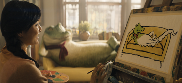 Crítica Lilo, mi amigo el cocodrilo ¿Cómo no iba a haber referencias al libro original?