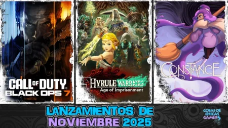 Lanzamientos del mes de noviembre 2025 en videojuegos