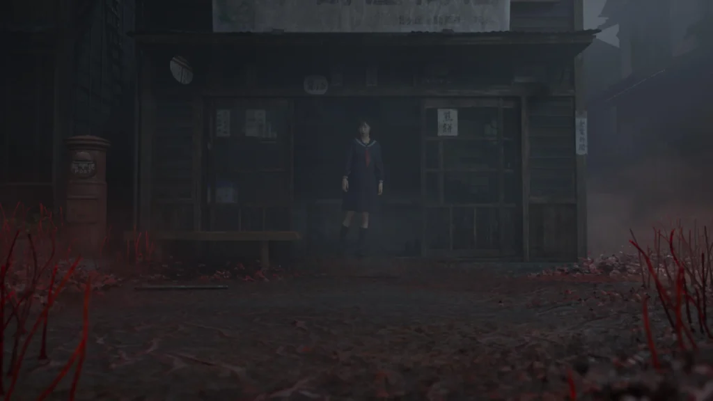 Análisis de Silent Hill f en PS5 - flores rojas