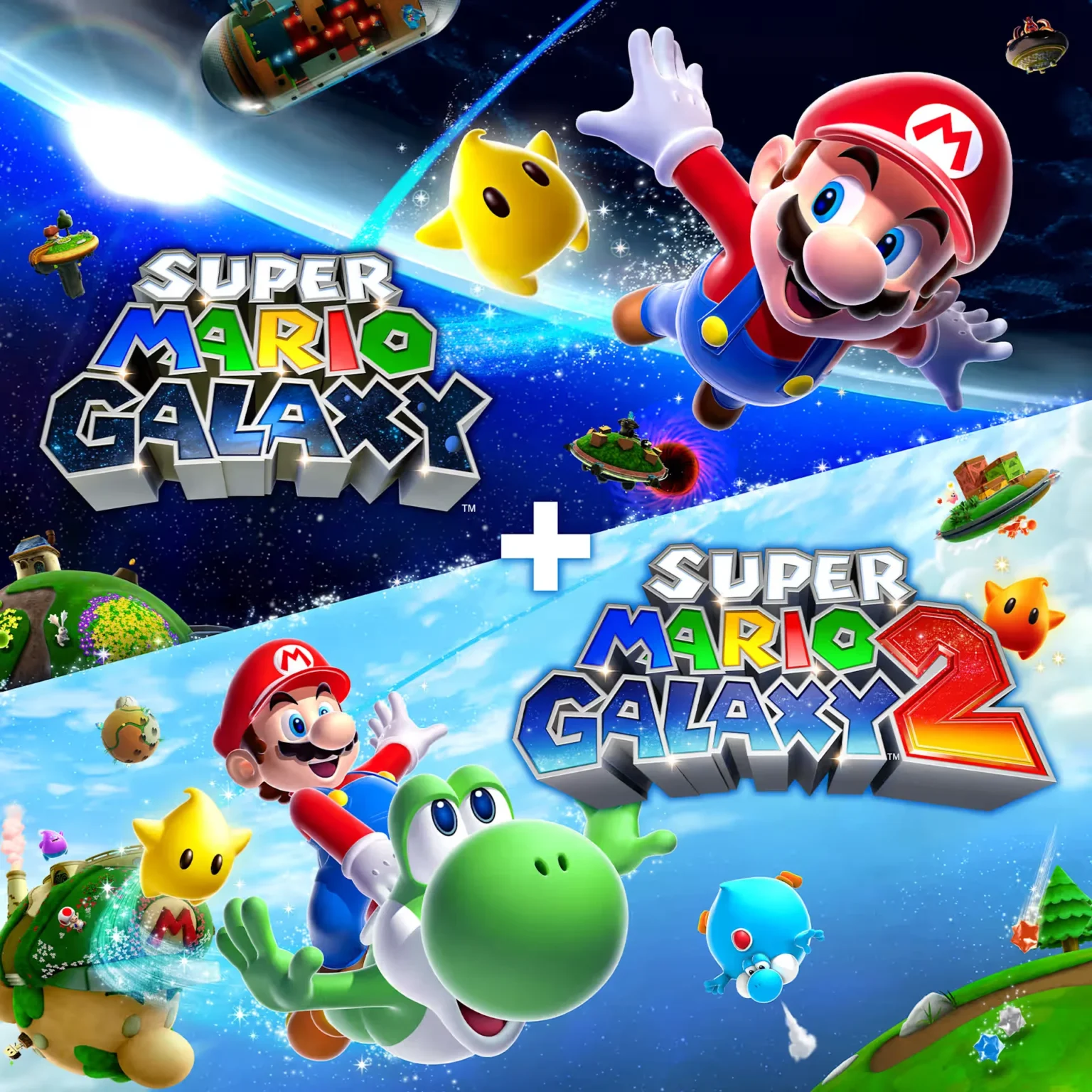 Super Mario Galaxy 1 + 2