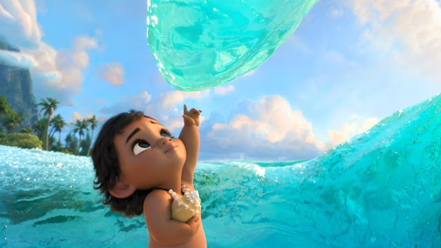Artículo Vaiana El diseño del agua es más que espectacular.