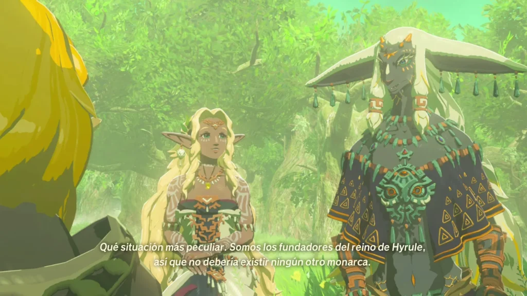 Análisis Hyrule Warriors: La era del destierro en Nintendo Switch 2 - monarcas de Hyrule