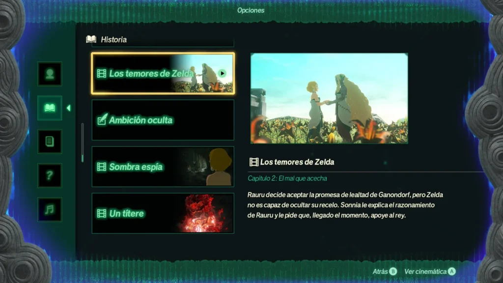 Análisis Hyrule Warriors: La era del destierro en Nintendo Switch 2 - cinemáticas