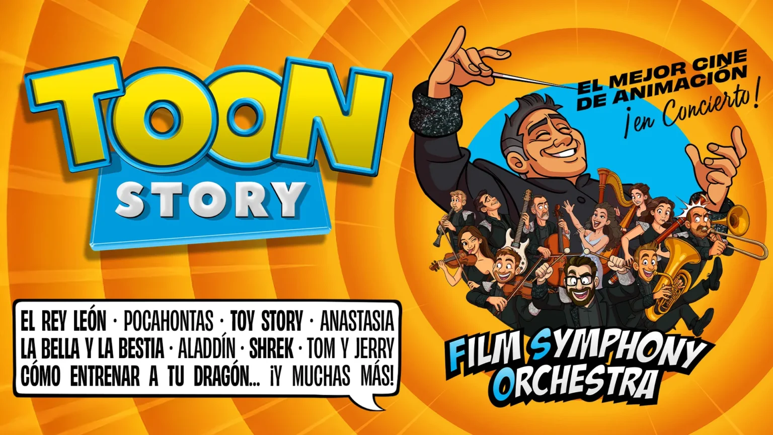 TOON STORY: cuando la animación se escucha en directo Toon story