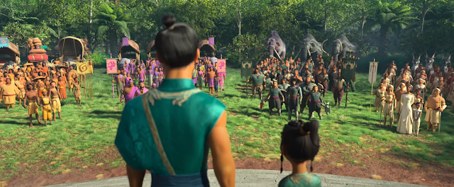 Raya y el último dragón - Reunión con las tribus Raya y el último dragón - Reunión con las tribus