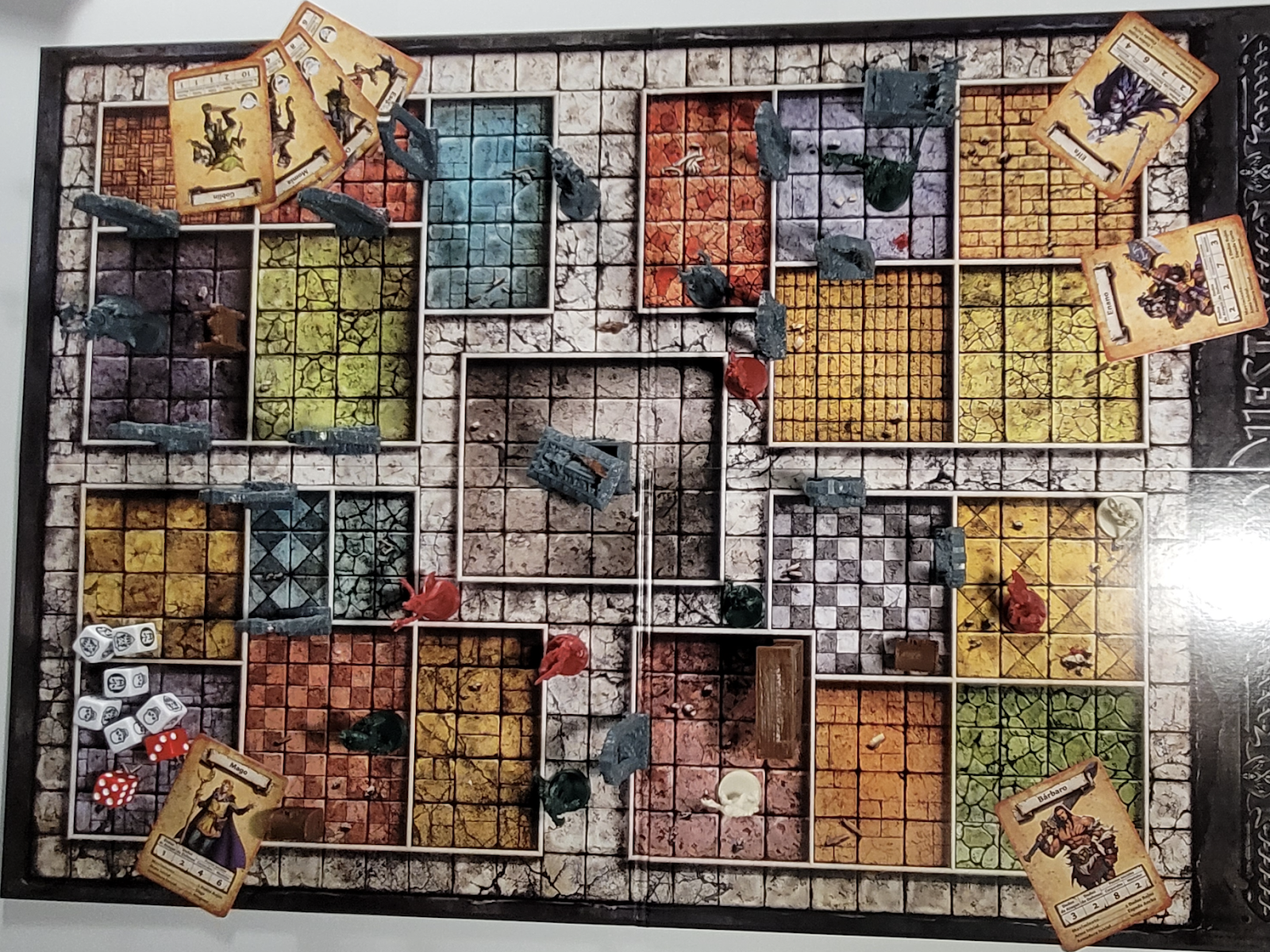LJEM: HeroQuest Crear escenarios únicos puede sacar lo mejor y lo peor de cada uno. Y más si les das el toquecito narrativo cercano al rol.