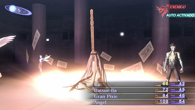 Combate Semioscuro Datsue-Ba Análisis Shin Megami Tensei III Nocturne HD Remaster Combate Semioscuro Datsue-Ba Análisis Shin Megami Tensei III Nocturne HD Remaster