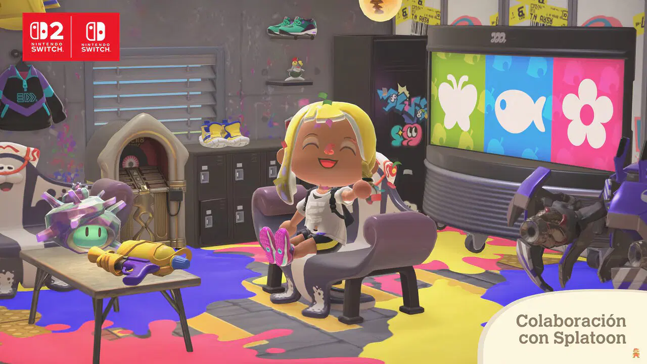 Animal Crossing: New Horizons: Todo sobre la actualización 3.0 7 Creacion en lote y contenido de Splatoon, todo bien