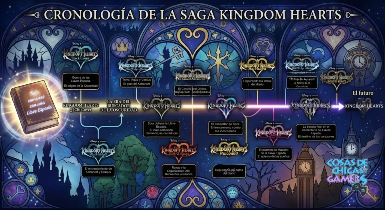 Cronología Kingdom Hearts: Cómo entender su historia sin perderse en el intento Cronología e historia de la saga Kingdom Hearts - Todo comenzó con una Llave Espada