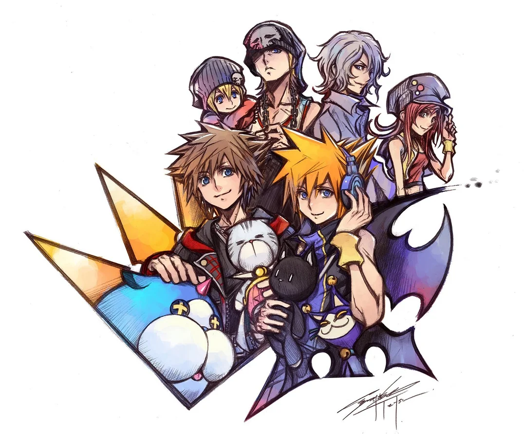 Cronología Kingdom Hearts: Cómo entender su historia sin perderse en el intento 42 En DDD aparece el cast de otro juego muy querido, TWEWY