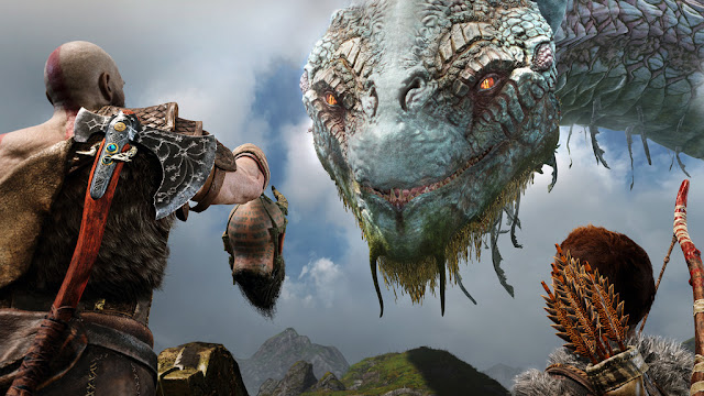 Jörmundgander - God of War PS4 Jörmundgander - God of War PS4