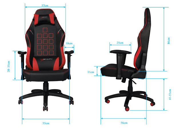 Modelo KTD silla gamer E-WIN Knight Series Modelo KTD silla gamer E-WIN Knight Series