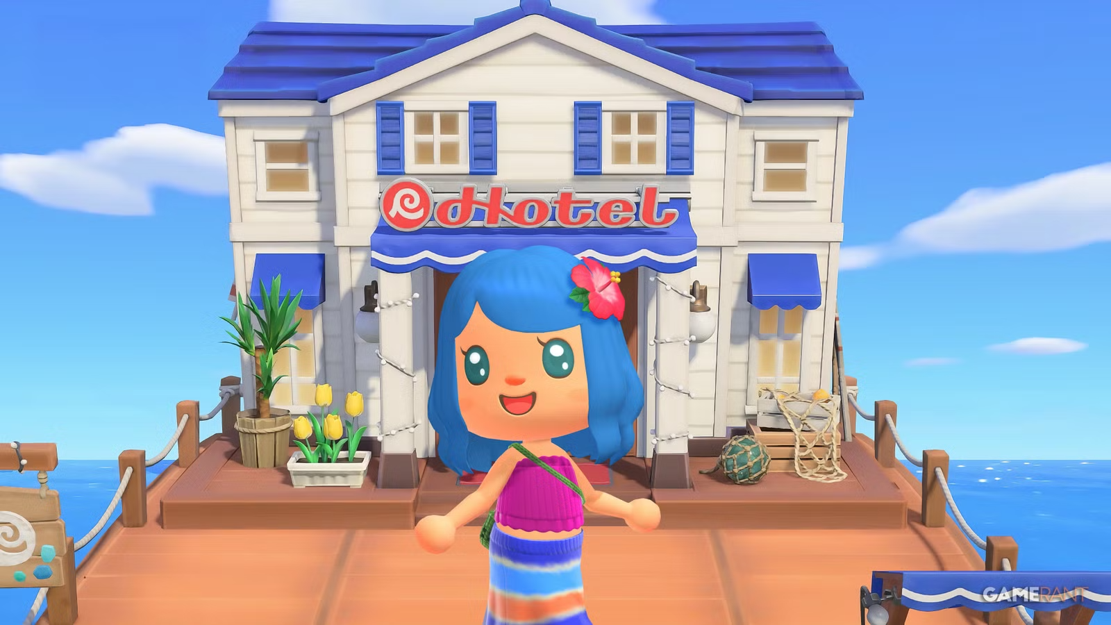 Animal Crossing: New Horizons: Todo sobre la actualización 3.0 6 Toca ponerse en modo Hilton manager