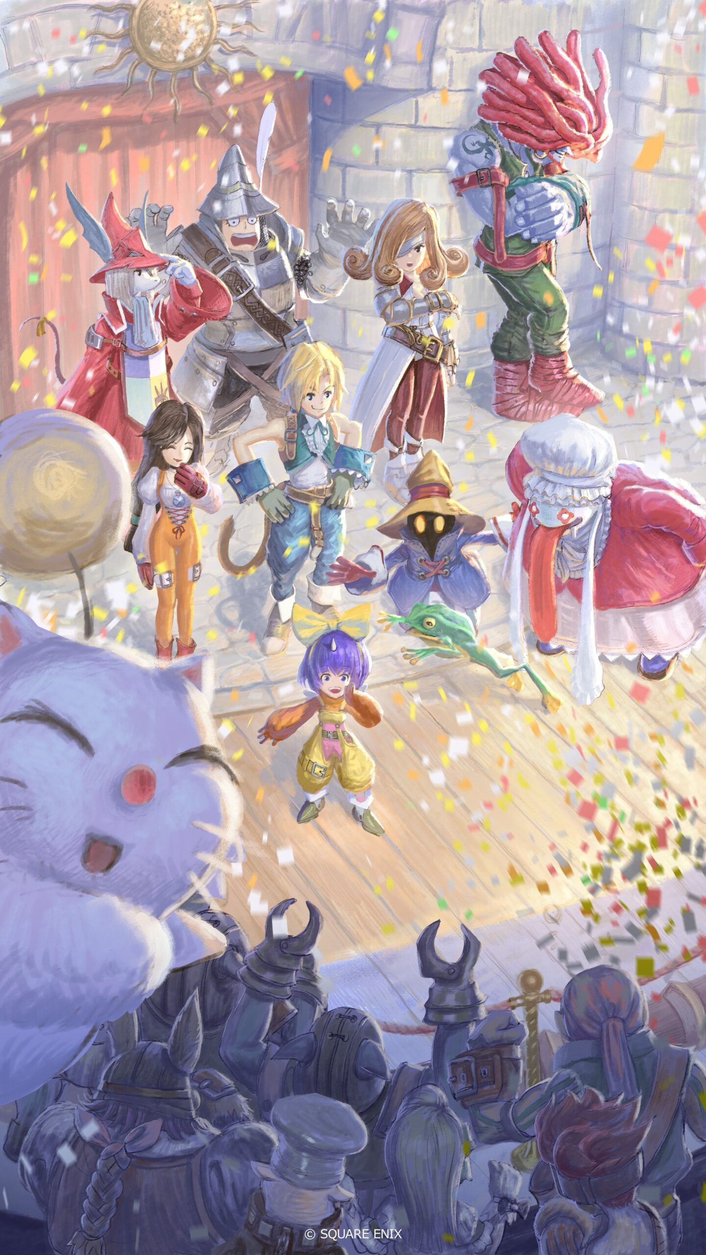 Final Fantasy IX portada de Famitsu en su 25º Aniversario 2 Ilustración inedita por el 25º Aniversario