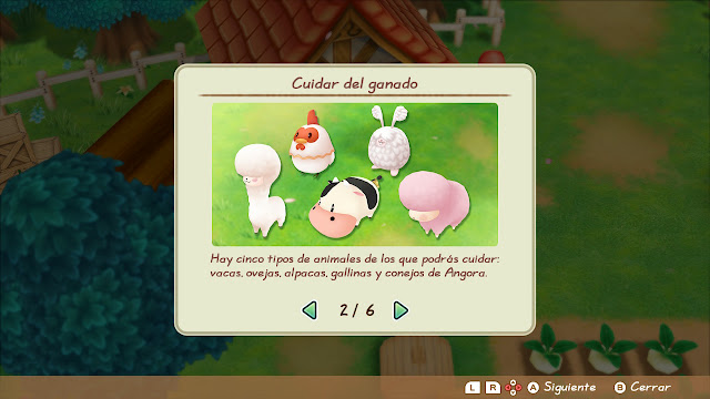 animales - Story of Seasons: Friends of Mineral Town animales