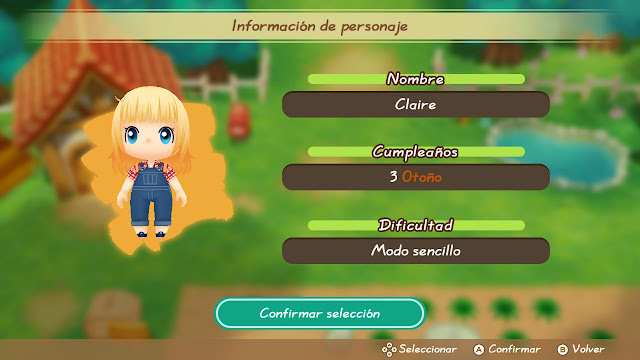 inicio - Story of Seasons: Friends of Mineral Town Inicio - Story of Seasons: Friends of Mineral Town