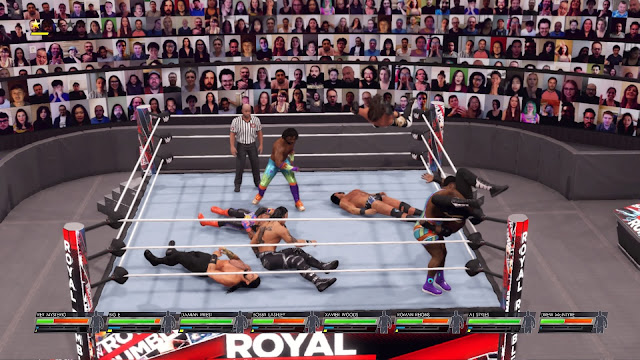 Análisis de WWE 2K22 para PS4 - batalla real Análisis de WWE 2K22 para PS4