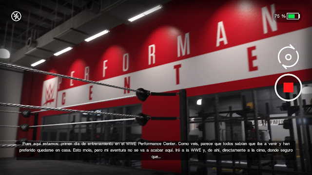 Análisis de WWE 2K22 para PS4. - modo MyRise Análisis de WWE 2K22 para PS4.