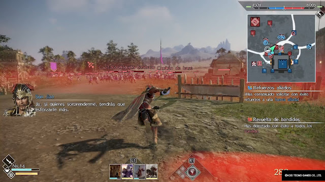 Combate Dynasty Warriors 9 Empires Combate Dynasty Warriors 9 Empires