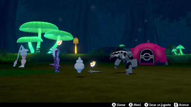 Camping Pokémon Espada Escudo Camping Pokémon Espada Escudo