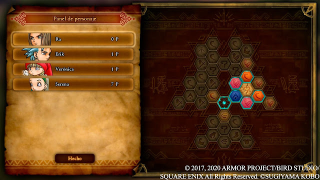 Mapeado de habilidades Panel de personaje Análisis de Dragon Quest XI S Ecos de un pasado perdido Mapeado de habilidades Panel de personaje Análisis de Dragon Quest XI S Ecos de un pasado perdido