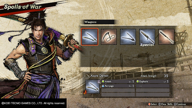 Oda Nobunaga Recompensas armas Samurai Warrior 5 Nitendo Switch Oda Nobunaga Recompensas armas Samurai Warrior 5 Nitendo Switch