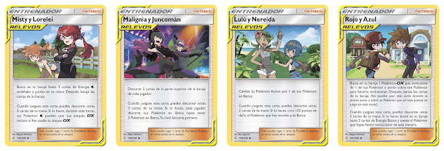 Pokémon TCG Relevos Entrenador Partidario Misty Lorelei Malignia Sabrina Juncoman Junco Lulú Nereida Rojo Azul Pokémon TCG Relevos Entrenador Partidario Misty Lorelei Malignia Sabrina Juncoman Junco Lulú Nereida Rojo Azul