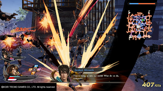 Sandayu Momochi Hideyoshi Hashiba Conjunto Samurai Warrior 5 Nitendo Switch Sandayu Momochi Hideyoshi Hashiba Conjunto Samurai Warrior 5 Nitendo Switch