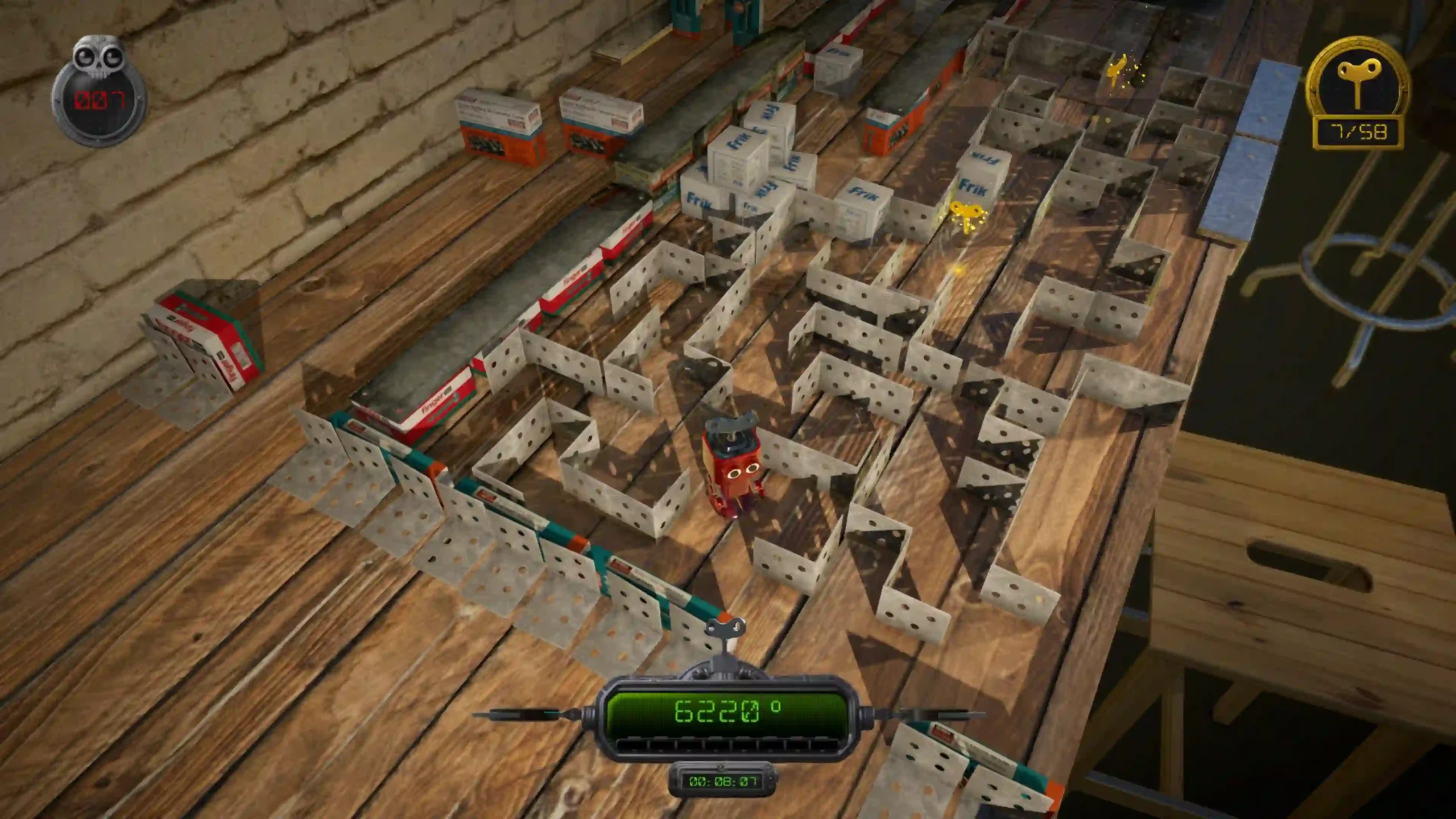 Análisis A-RED Walking Robot en PS5 9 Laberinto A-RED Walking Robot