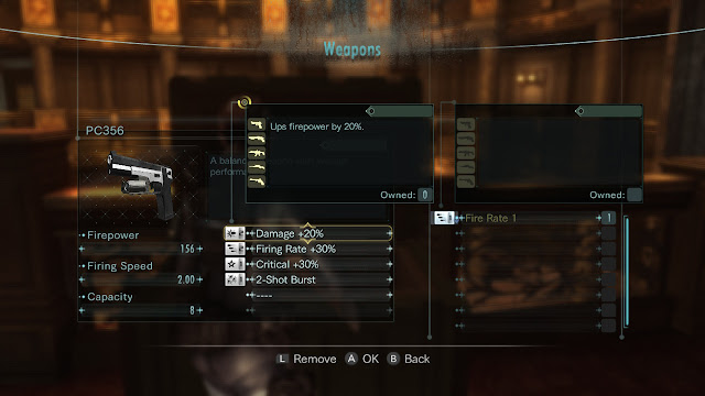 RE Revelations weapons RE Revelations weapons