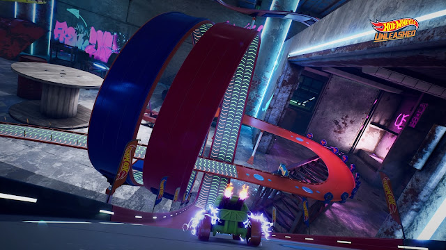 Hot Wheels Unleashed para PS4 - batalla contra jefe Hot Wheels Unleashed para PS4