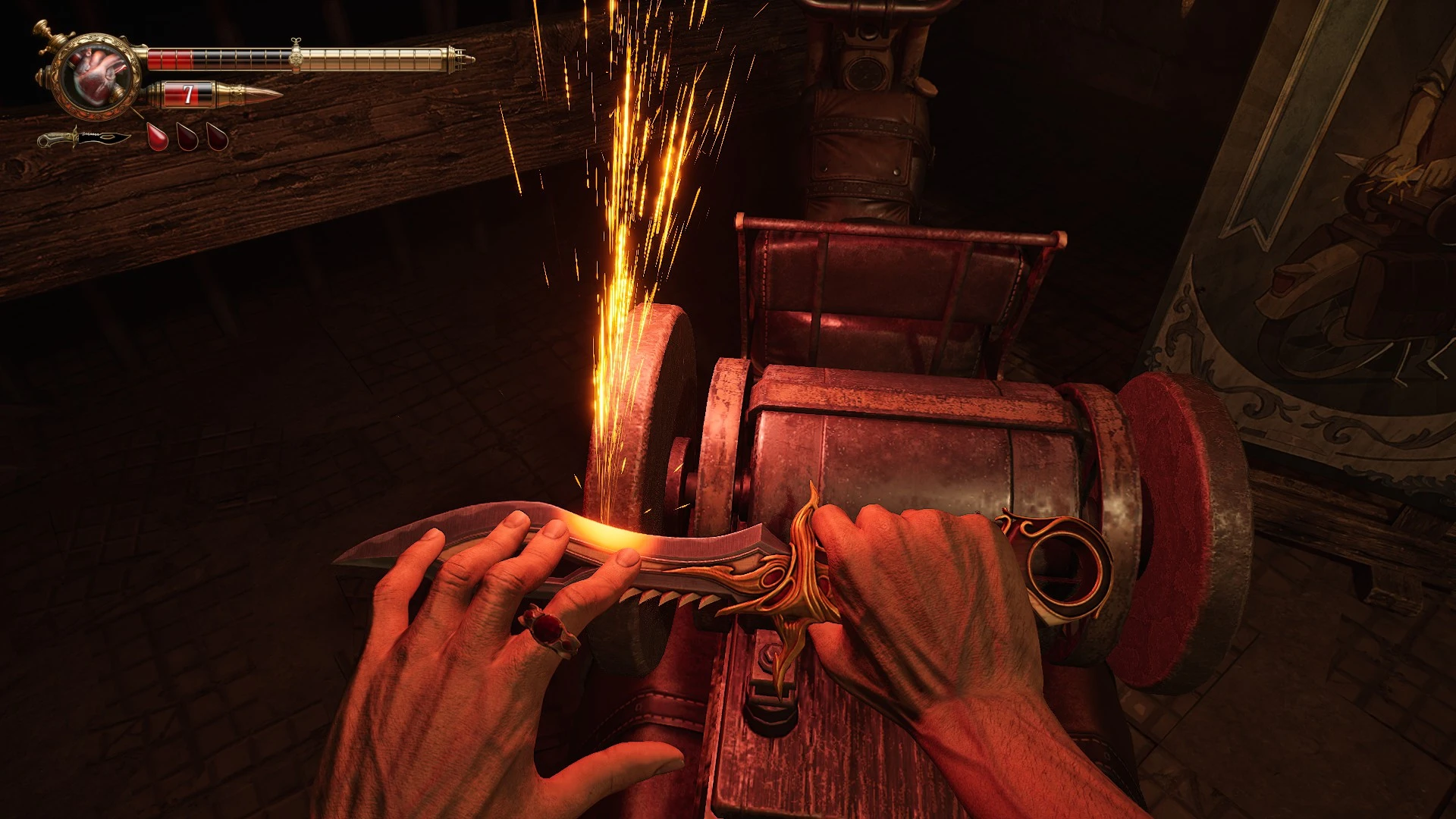 Análisis Crisol: Theater of Idols en PC 14 Más te vale tener esto afilado si quieres brillar en los parry