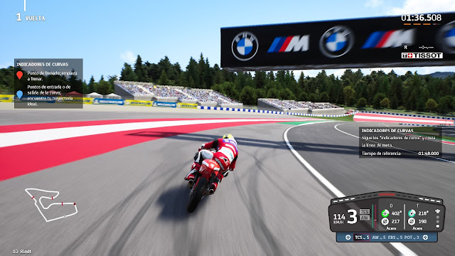 análisis de MotoGP 22 para PS4 - tutorial análisis de MotoGP 22 para PS4