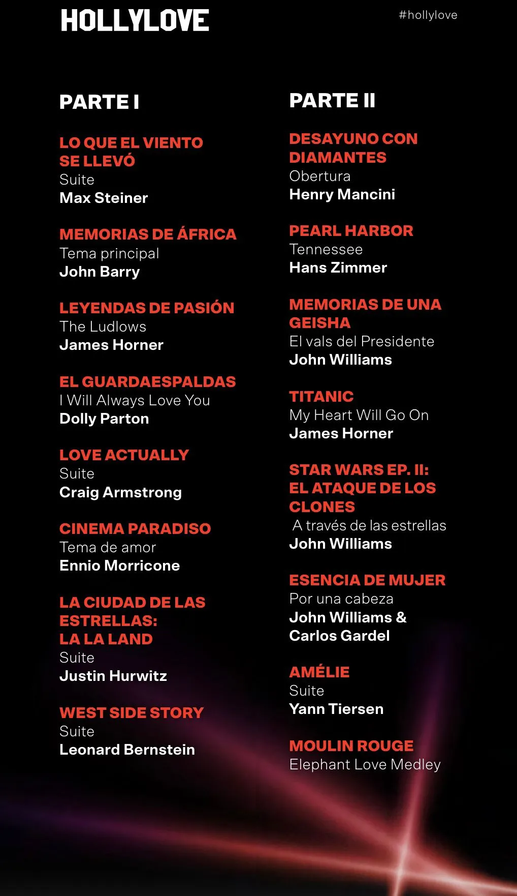 HOLLYLOVE: cuando el amor apasionado de FSO es música para tus oídos en San Valentín 2 Programa Hollylove FSO 2026