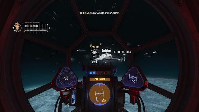 Análisis de Star Wars: Squadrons en PS4 - Caza TIE Análisis de Star Wars: Squadrons en PS4
