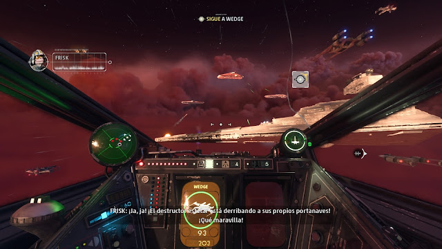 Análisis de Star Wars: Squadrons en PS4 - Campaña en Yavin Análisis de Star Wars: Squadrons en PS4
