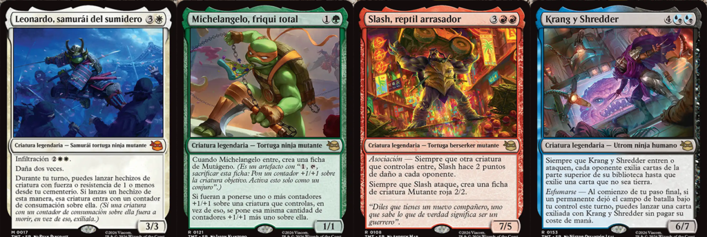 Las Tortugas Ninja llegan a Magic The Gathering: ¡Cowabunga! 5 Magic y Tortugas Ninja