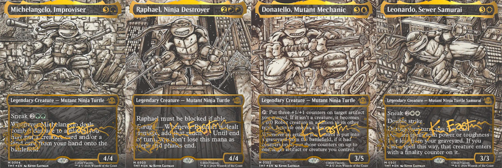 Las Tortugas Ninja llegan a Magic The Gathering: ¡Cowabunga! 6 Magic y Tortugas Ninja