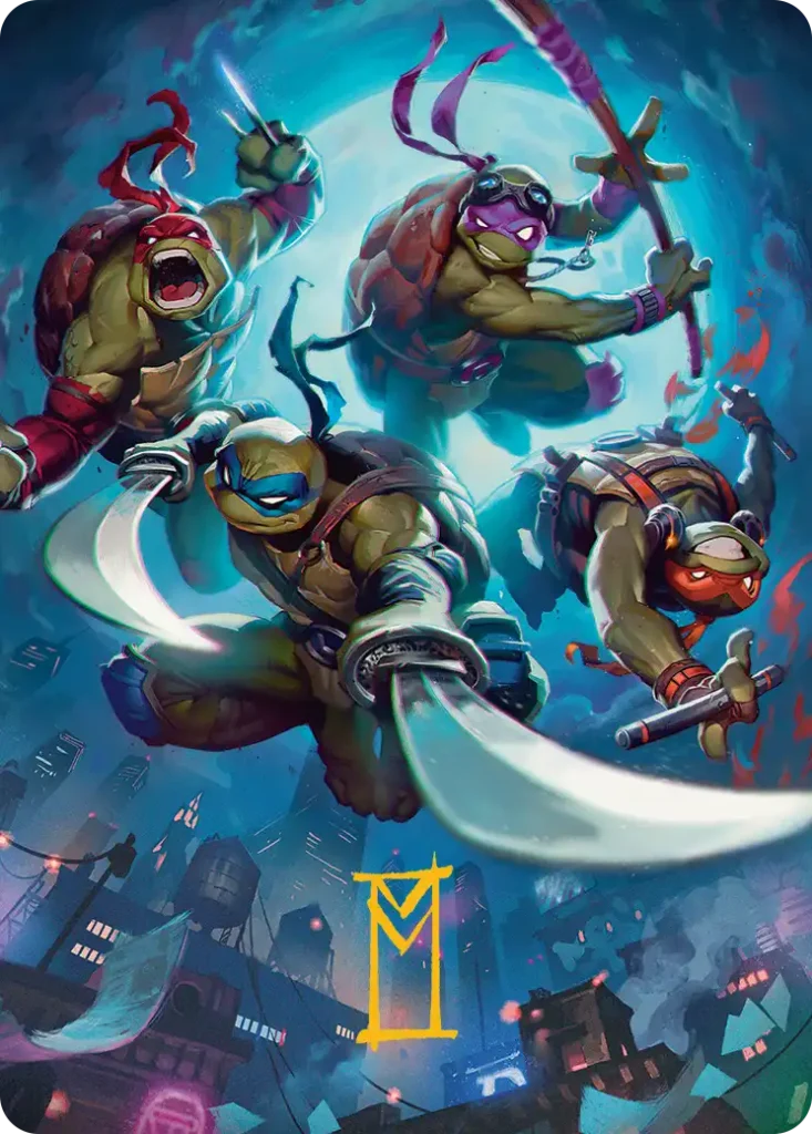 Las Tortugas Ninja llegan a Magic The Gathering: ¡Cowabunga!