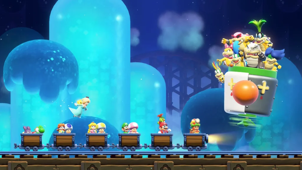 Análisis Encuentro en Parque Belabel (Expansión Super Mario Bros Wonder) en Nintendo Switch 2 12 Análisis paquete de expansión Super Mario Bros. Wonder + Encuentro en Parque Belabel - Koopelings