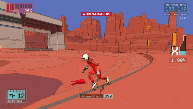 Análisis de Rollerdrome para PC - grindando Análisis de Rollerdrome para PC
