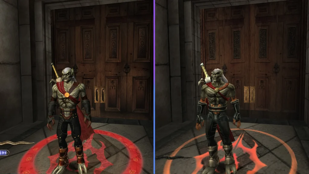 Análisis Legacy of Kain: Defiance Remastered en PS5 14 Análisis Legacy of Kain: Defiance Remastered en PS5 - comparativa Kain