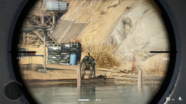 Mira de francotirador Sniper Ghost Warrior Contracts 2 Elite Edition Mira de francotirador Sniper Ghost Warrior Contracts 2 Elite Edition