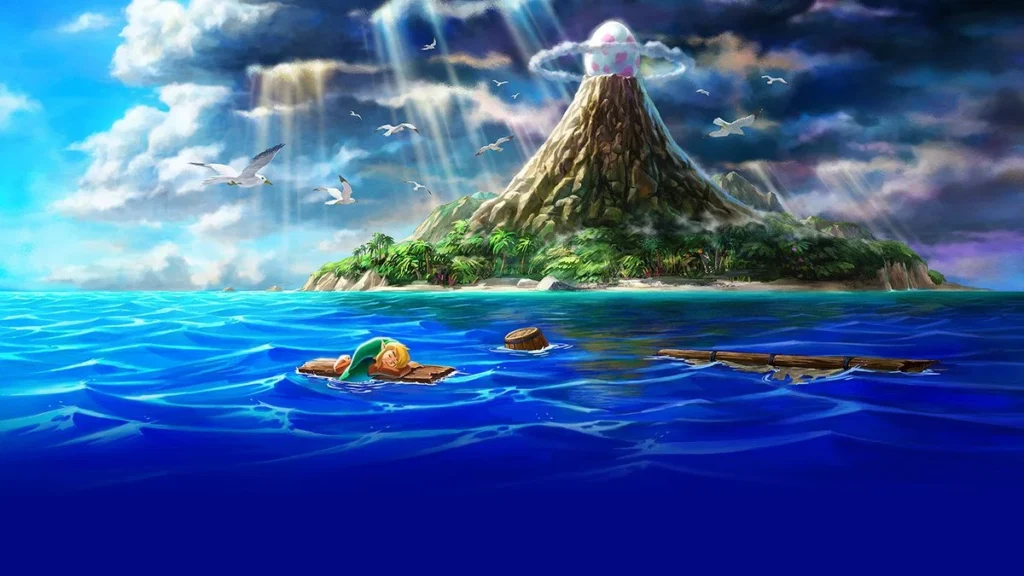 La cronología de The Legend of Zelda: Historia, líneas temporales y conexiones 35 Tras el naufragio Link despierta en una Isla desconocida