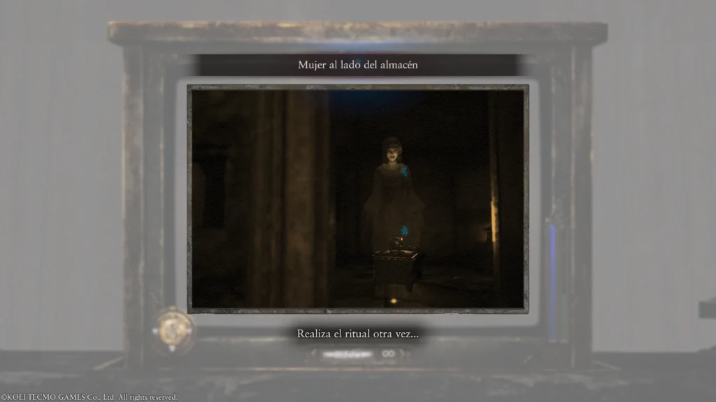 Fatal Frame II Remake - Mujer al lado del almacén fatal-frame-2-crimson-butterfly-remake-mujer