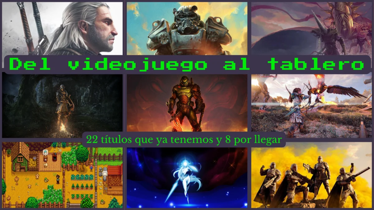 30 juegos de mesa basados en videojuegos Juegos de mesa basados en videojuegos
